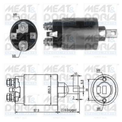 Solenoid Switch, starter